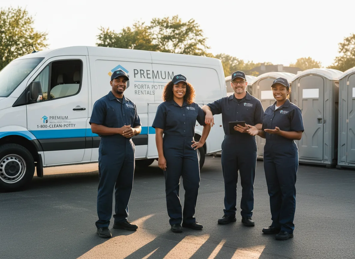 VIP Portable Toilets company in Columbus, ND